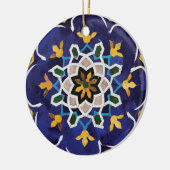 ペルシャタイル セラミックオーナメント (左)