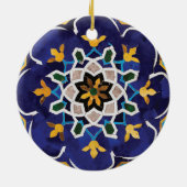 ペルシャタイル セラミックオーナメント (裏面)