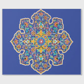 ペルシャターコイズ ラッピングペーパー (フラット)