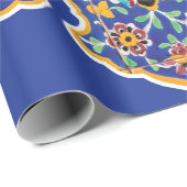 ペルシャターコイズ ラッピングペーパー (ロールコーナー)