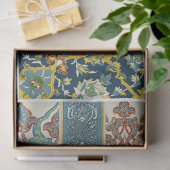 ペルシャデザイン華美パターン分離紙 薄葉紙 (ギフト)