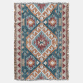 ペルシャトルコラグアンティークキリムカブリスタン スローブランケット (正面縦)