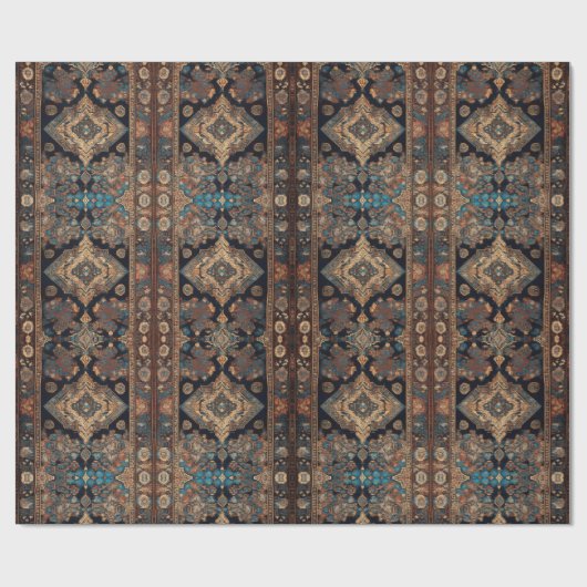 ペルシャトレンディー美しい古いパターンコレクション ラッピングペーパー (フラット)