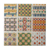 ペルシャパテルナカラフルアンティーク タイル (正面)