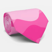 ペルシャピンクモノカラー迷彩柄 ネクタイ (ロール)