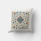 ペルシャフローラオーナメントアートワーク クッション (裏面)