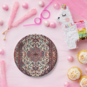 ペルシャブルークリーム ペーパープレート (パーティー)