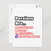 ペルシャプライドクイズ ポストカード (正面/裏面)