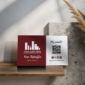 ペルシャプラムのロゴQRコードフォトソーシャルメディア 名刺