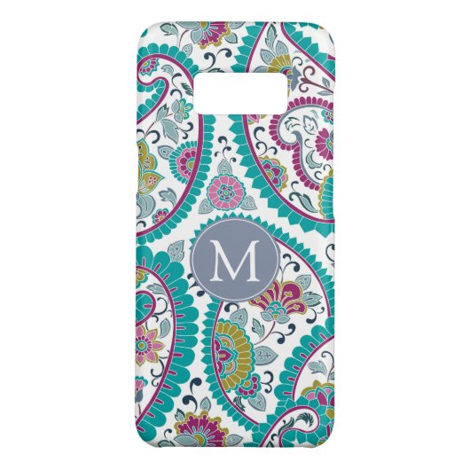 ペルシャボテペイズリーパターンモノグラムサムソンC Case-Mate iPhoneケース (裏面)