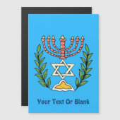 ペルシャマゲンデヴィッド(ユダヤ教)メノラー (正面/裏面)