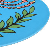 ペルシャマゲンデヴィッド(ユダヤ教)メノラー カッティングボード (角)