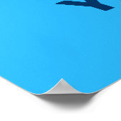 ペルシャマゲンデヴィッド（ユダヤ教）メノラー ポスター (角)