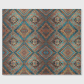 ペルシャモダン美しい古柄コレクション ラッピングペーパー (フラット)