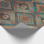 ペルシャモダン美しい古柄コレクション ラッピングペーパー (角)