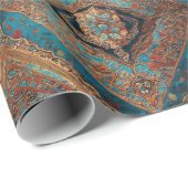 ペルシャモダン美しい古柄コレクション ラッピングペーパー (ロールコーナー)