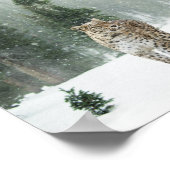 ペルシャユキヒョウのポスター ポスター (角)