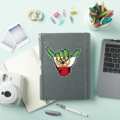 ペルシャライオン シャカハンド シール (iPadカバー)