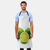 ペルシャライム エプロン (着用した状態)