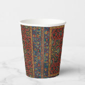 ペルシャラグカーペットレッドブルークラシック 紙コップ (右)
