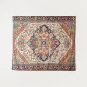 ペルシャヴィンテージオリエンタルデザイン タペストリー (正面(横))