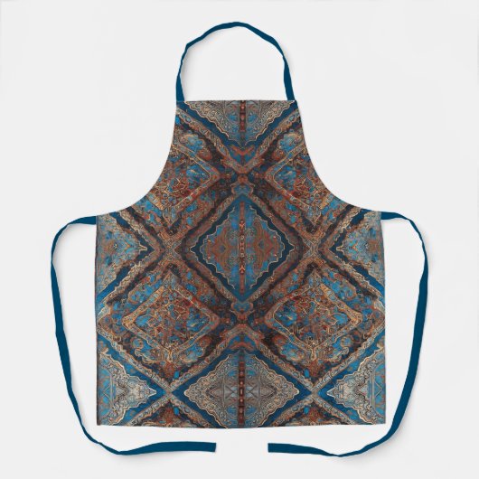 ペルシャ人気がある美しい古柄コレクション エプロン (正面)