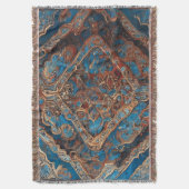 ペルシャ人気がある美しい古柄コレクション スローブランケット (正面縦)