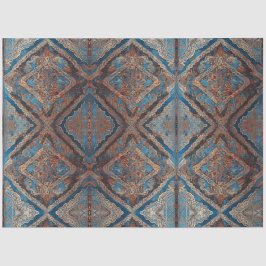 ペルシャ人気がある美しい古柄コレクション 薄葉紙 (正面)