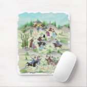 ペルシャ戦争場面 マウスパッド (マウス)