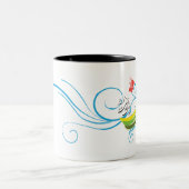 ペルシャ書(RUMI) ツートーンマグカップ (中央)