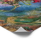 ペルシャ来春ファルシュキアン美術のポスター ポスター (角)