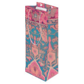 ペルシャ柄の抱き枕 ワインギフトバッグ (裏面アングル)