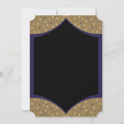 ペルシャ様式、最初の聖餐式 招待状 (裏面)