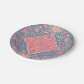 ペルシャ模様紙プレート ペーパープレート (アングル)