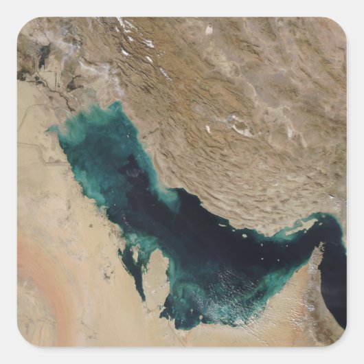 ペルシャ湾 スクエアシール (正面)