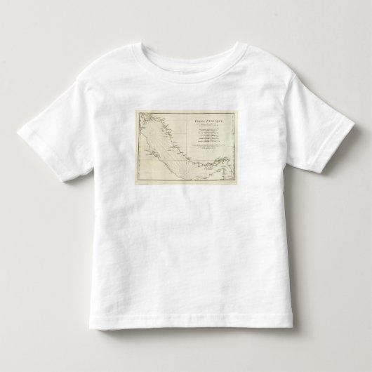 ペルシャ湾 トドラーTシャツ (正面)