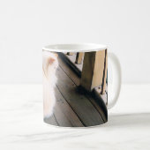 ペルシャ猫とのマグ コーヒーマグカップ (正面右)