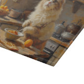 ペルシャ猫のキッチン料理 カッティングボード (角)