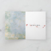 ペルシャ猫のデイジー考える入り カード (内部)