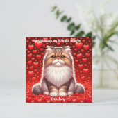 ペルシャ猫のバレンタイン・プール シーズンカード (スタンド正面)