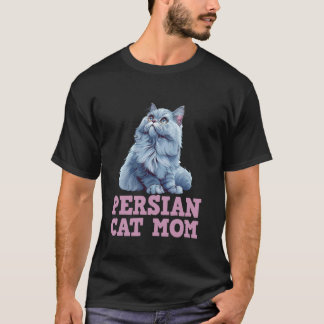 ペルシャ猫のママ ペルシャ猫 ネコ ねこ 猫 Tシャツ