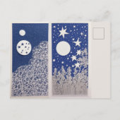 ペルシャ猫の月へ ポストカード (裏面)