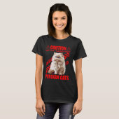 ペルシャ猫の注意がペルシャの話を始める可能性がある Tシャツ (正面フル)