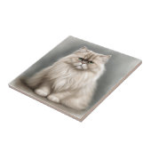 ペルシャ猫の美しいポートレート タイル (側面)