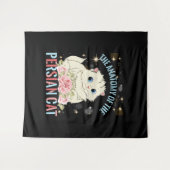 ペルシャ猫の解剖学 タペストリー (正面(横))