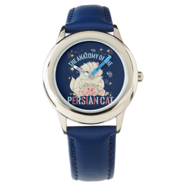 ペルシャ猫の解剖学 腕時計 (正面)