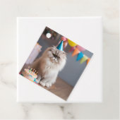 ペルシャ猫の誕生日パーティー フェイバータグ (インサイチュ)