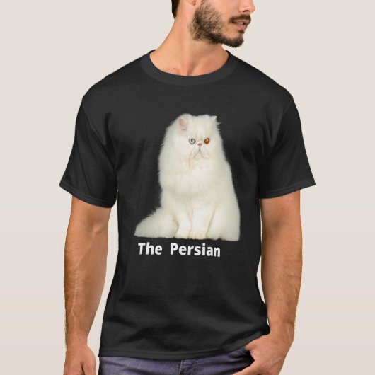 ペルシャ猫はアメリカで最も人気のある猫の1つ Tシャツ (正面)