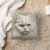 ペルシャ猫エレガント猫 クッション (ブランケット)
