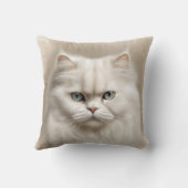 ペルシャ猫エレガント猫 クッション (裏面)